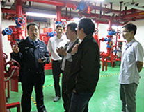 公安部消防局杜高工一行至我司参观考察