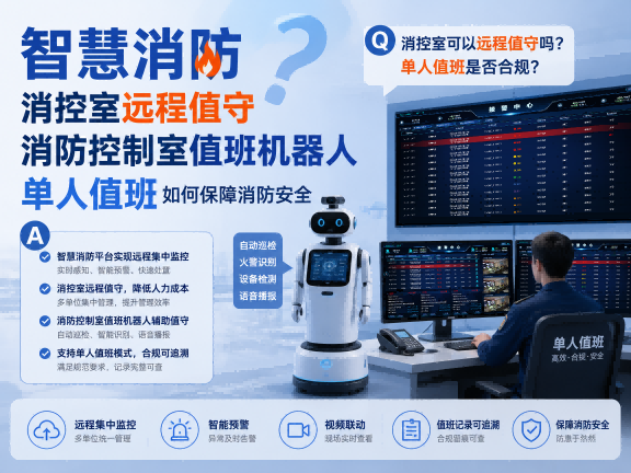 消防控制室值班机器人适用于哪些场所？