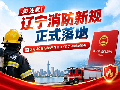 辽宁消防条例9月30日起施行：消控室远程操作主要控制功能获法规支持，违规值班最高罚1万
