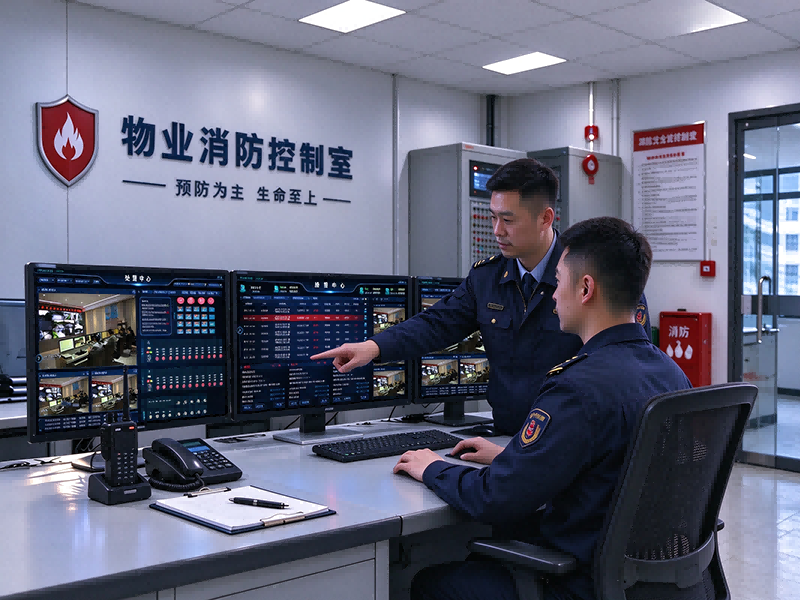 物业消防控制室值班机器人解决方案
